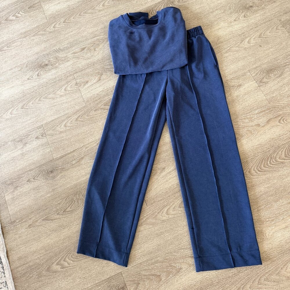 Navy Scuba Lounge Set - XS/S